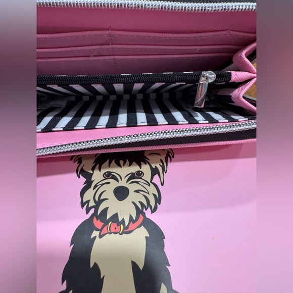Marc Tetro Yorkie Pink Wallet - Picture 3 of 3